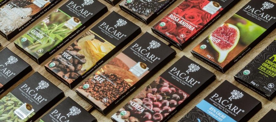 Cajas de chocolate Pacari de muchos sabores. El fenómeno Paccari El chocolate es uno de los placeres más universales en todo el mundo y el Ecuador