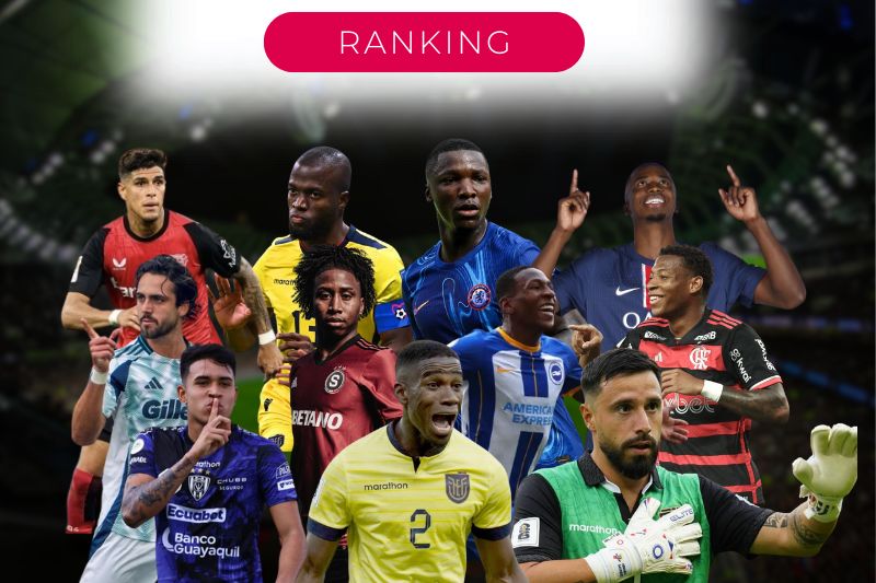 Ranking: Futbolistas ecuatorianos más seguidos en Instagram