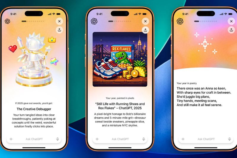 ChatGPT lanza su resumen anual al estilo Spotify Wrapped