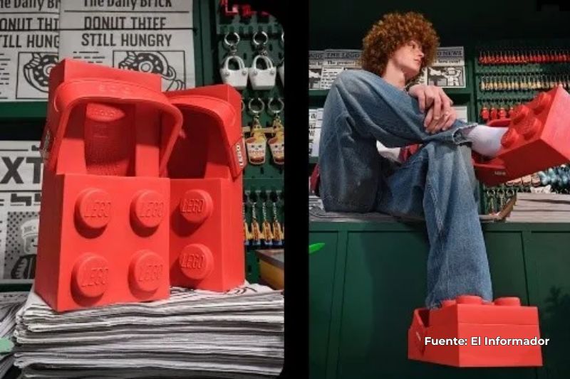 LEGO y Crocs convierten sus bloques en ícono de moda