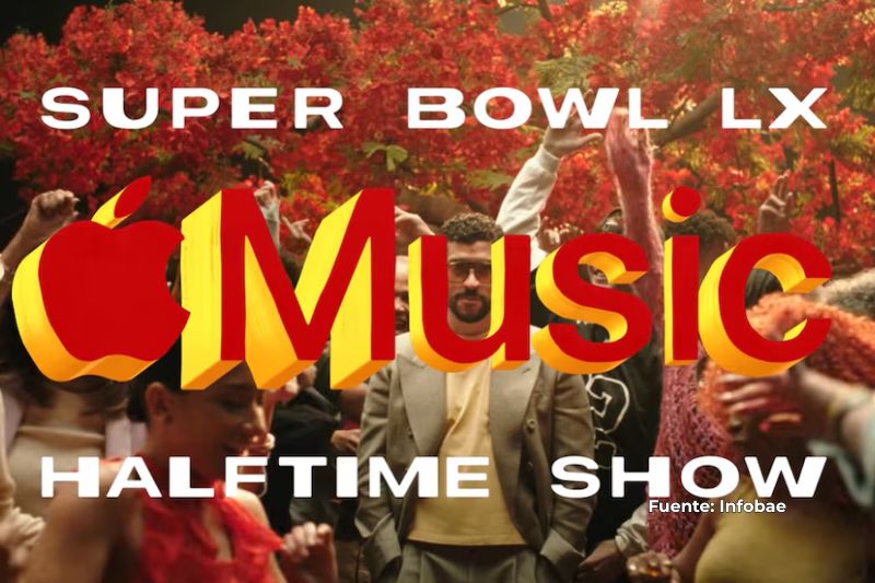 Apple refuerza su marca con el show de medio tiempo de Bad Bunny