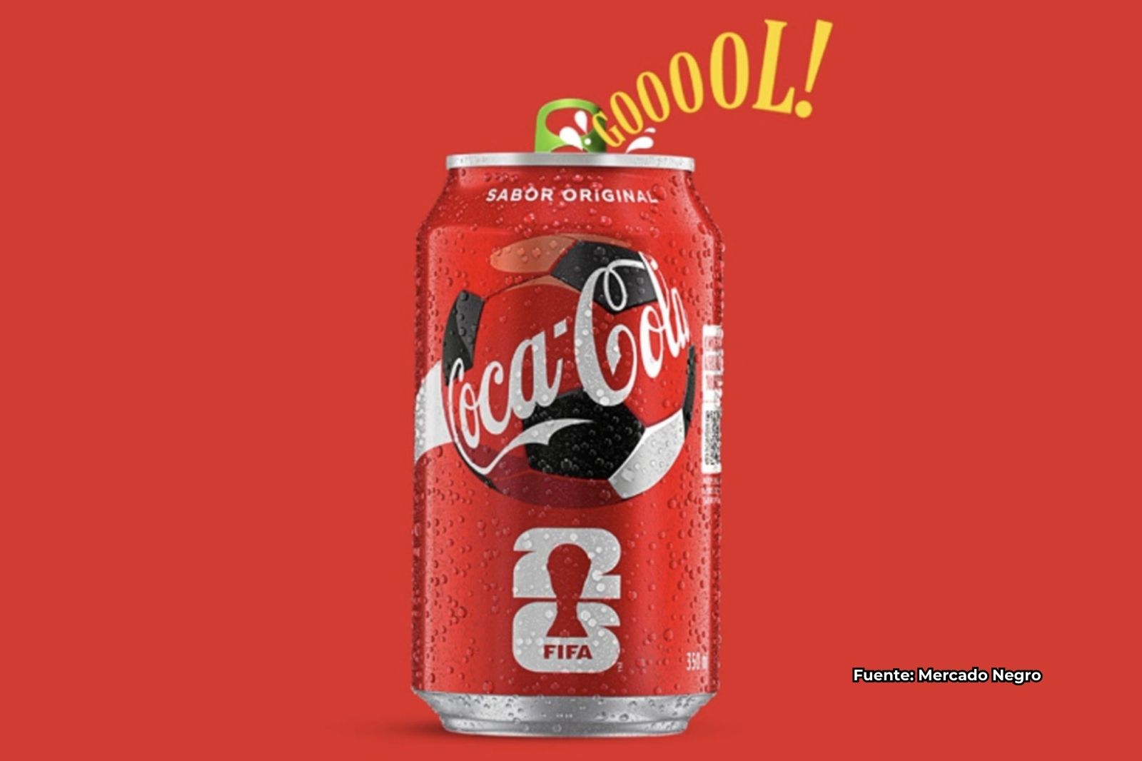 Coca-Cola lanzó latas que reproducen el “gol” del Mundial 2026