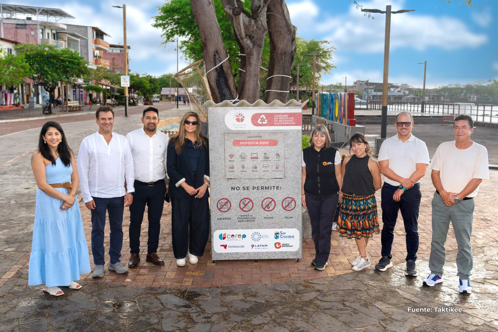 Alianza impulsa gestión responsable de e-waste en Galápagos