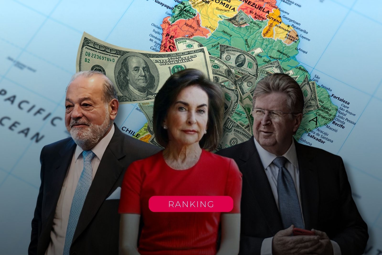 Ranking: Top 10 personas más ricas de LATAM