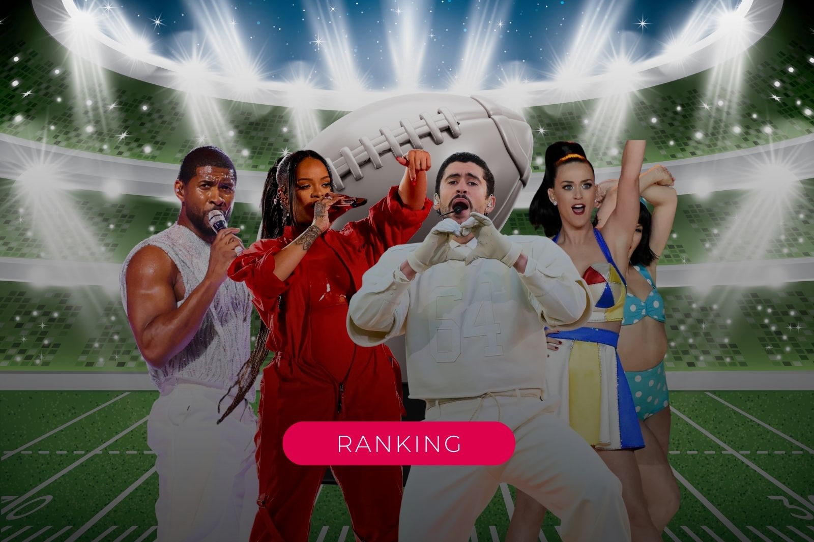 Los Halftime Shows más vistos del Super Bowl de esta década