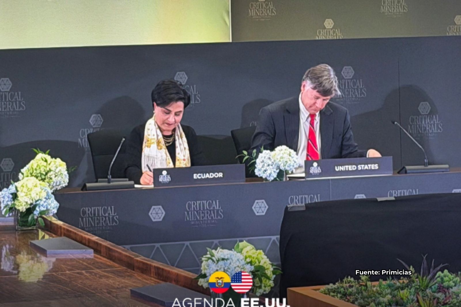 Acuerdo por tierras raras prioriza a Estados Unidos