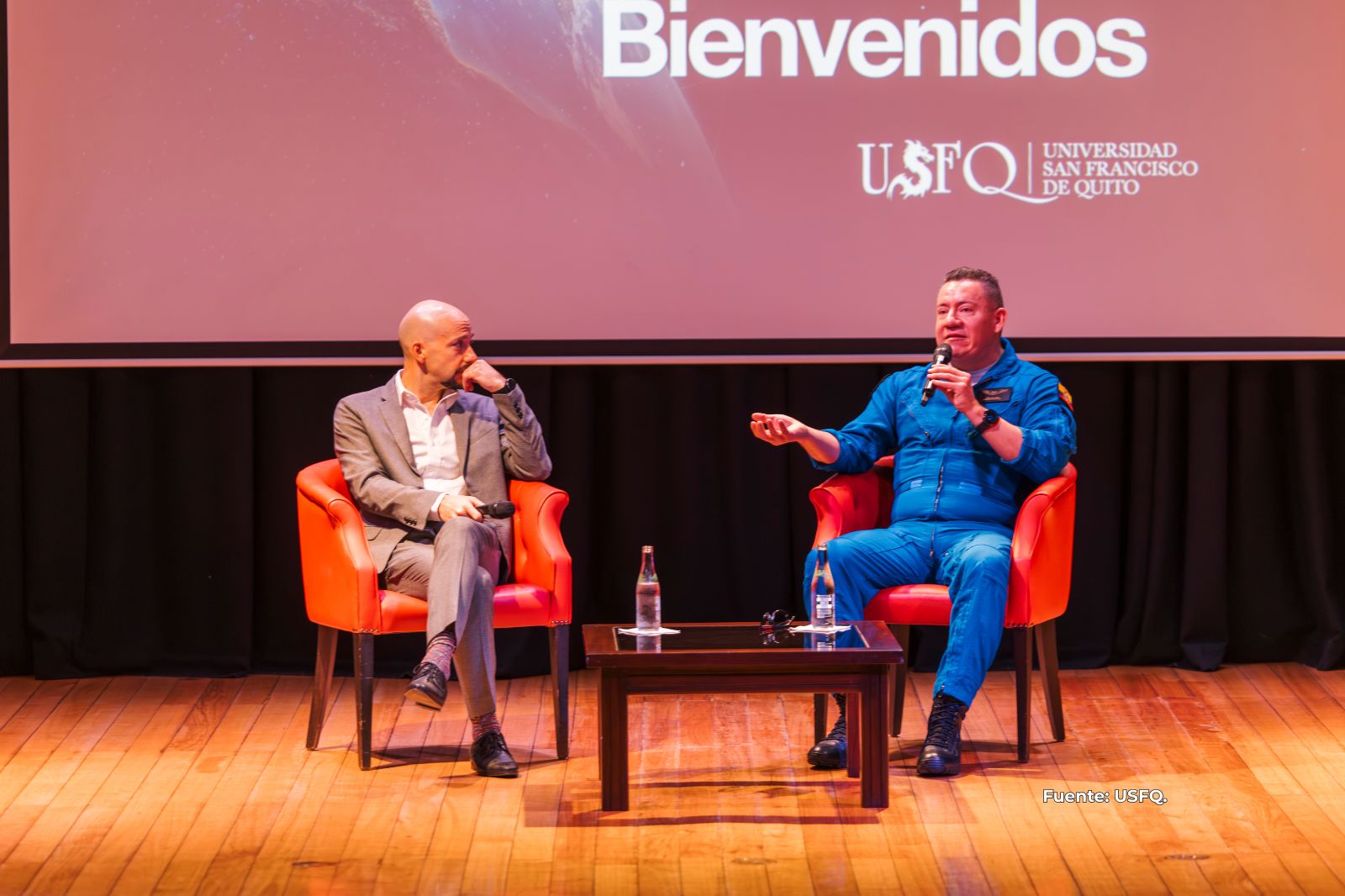 USFQ recibe a primer ecuatoriano que viajará al espacio