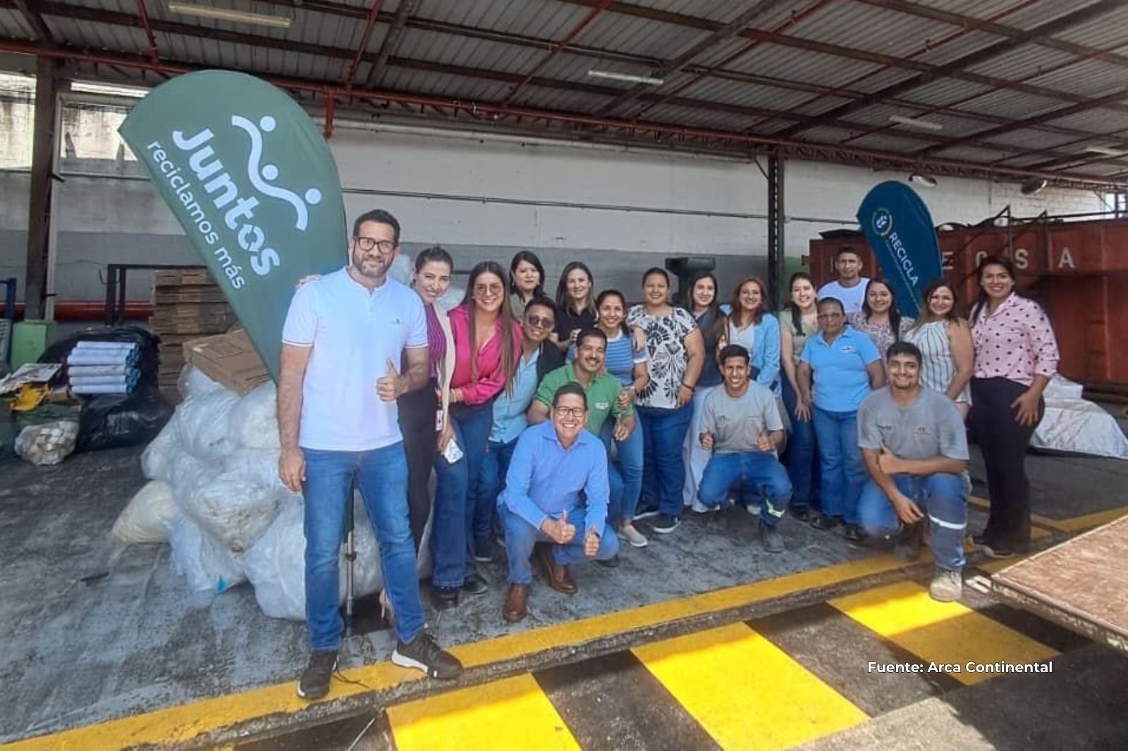 Arca Continental Ecuador impulsa reciclaje inclusivo